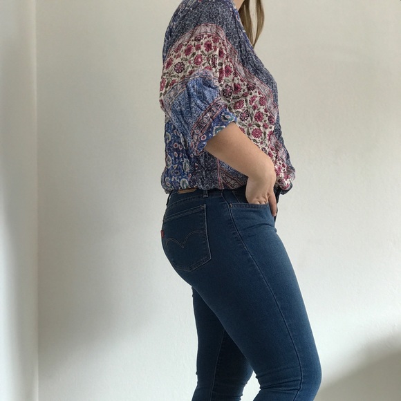 Patterned blouse - Picture 3 of 4